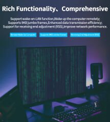 TL-NG421 PCIe 2.5G LAN Kartı | Wake on LAN (WOL) Destekli Ethernet Adaptörü
