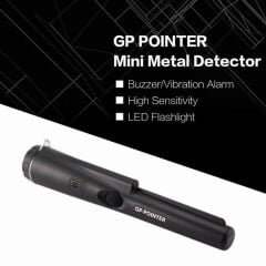 ALFA GP Pointer Siyah Altın Metal Dedektörü Pinpointer PİL + Çanta Hediye