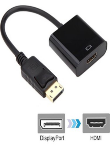 DisplayPort to HDMI Dönüştürücü Çevirici Adaptör