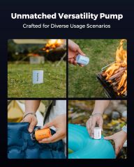 Elektronik Şarjlı Hava Pompası ve Giysi Vakumu Tiny Pump2 X Şişirme ve Vakumlama Aleti