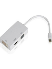 MiniDP to VGA-HDMI-DVI Çevirici Dönüştürücü Adaptör