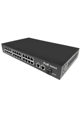 Anunnaki 10324KE 24 Port PoE Switch | 400W | 2GE Gigabit Uplink +1SFP | 250m Extend IP Kamera Uyumlu