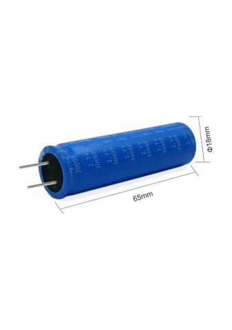 2.7v 3000f Süper Kondansatör Pil Yüksek Enerji Süper kapasitör