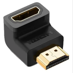 Anunnaki HDMI L Tip 90 Derece Hdmı Dişi Erkek Ara 90° Adaptör  Dönüştürücü HDMI Erkek to Dişi