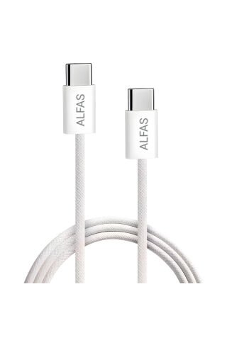 Type-C Şarj Kablosu 1m PD 60W 3A 1Gbps Hızlı Şarj & Data Transfer Usb-c Iphone Android Örgülü Kablo
