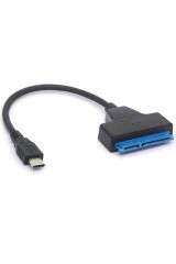 USB Type-C SATA 3.0 Dönüştürücü Kablo | 2.5inç SSD HDD Disk Bağlantı Adaptörü 6Gbps Tak-Çalıştır