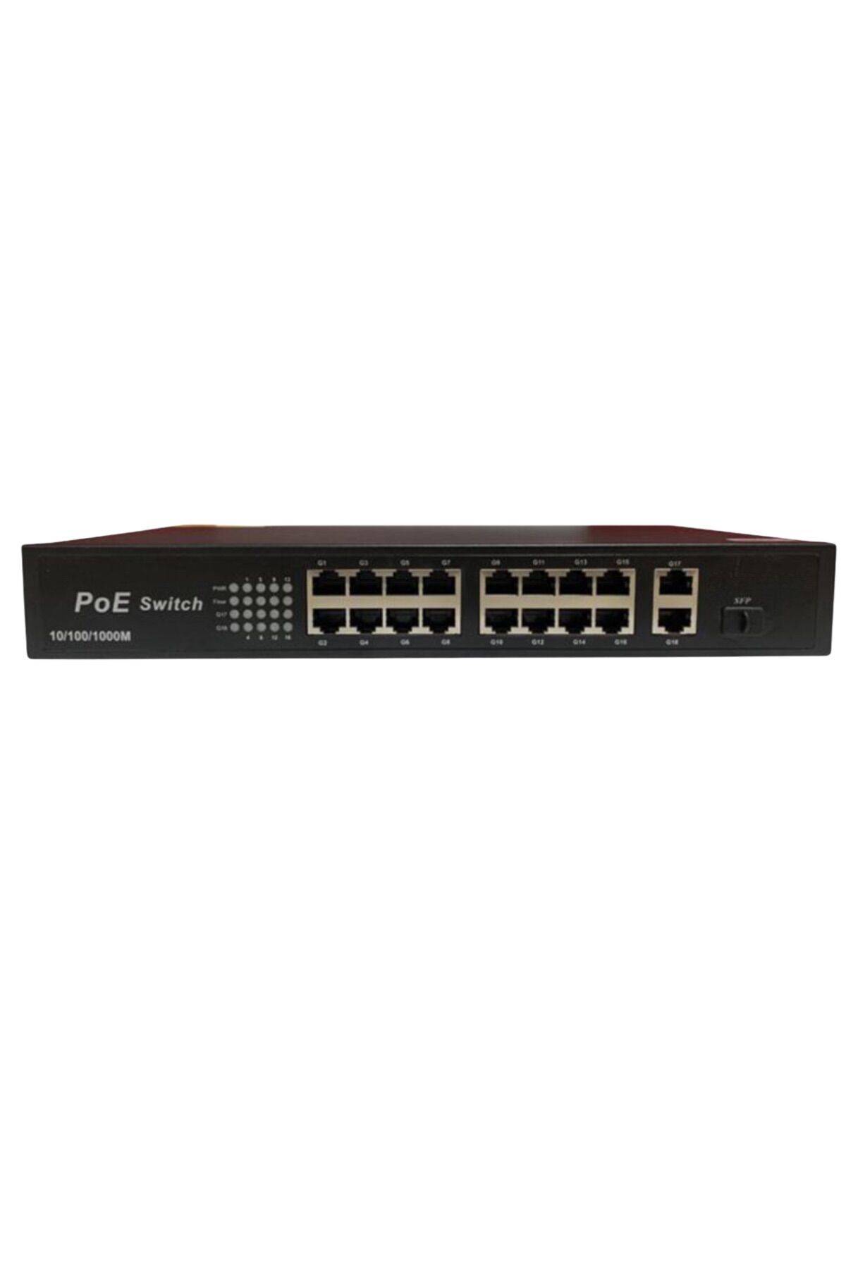 Anunnaki 10316KE 16+2+1 Port Gigabit Poe Switch 16FE+2GE+1SFP IP Kamera Network Poe Gigabit Switch