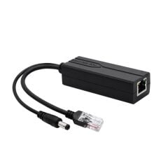 AN6650 PoE Splitter Adaptör 24V to 12V Gigabit Ethernet IP Kamera NVR Modem Access Point Dönüştürücü