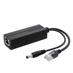 AN6650 PoE Splitter Adaptör 24V to 12V Gigabit Ethernet IP Kamera NVR Modem Access Point Dönüştürücü
