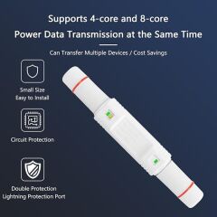 Anunnaki AN3011 Outdoor Gigabit PoE Extender Ethernet Genişletici 100 Metre 30W IP66 Poe Repeater