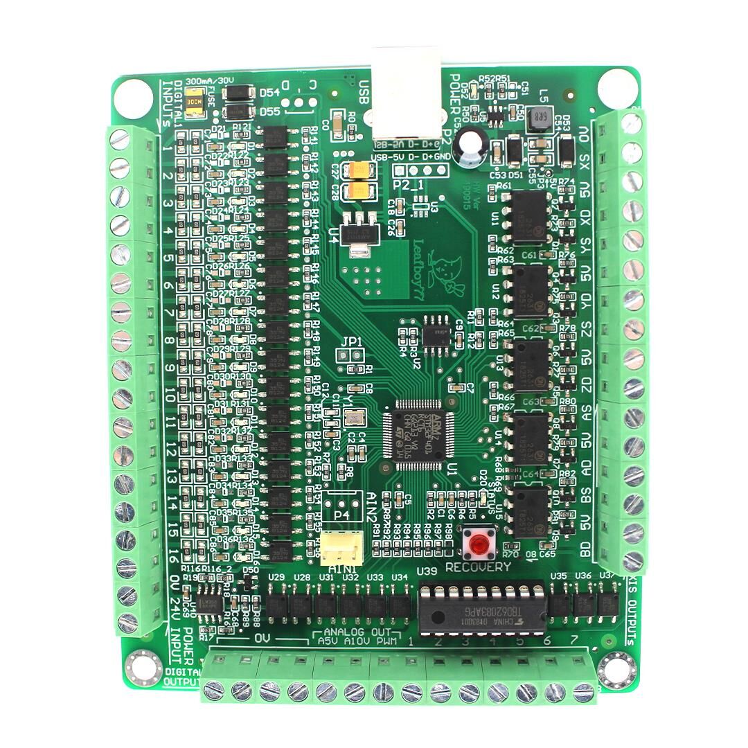 LF77-AKZ250-USB3-NPN 5 Eksen CNC Mach3 Hareket Kontrol Kartı