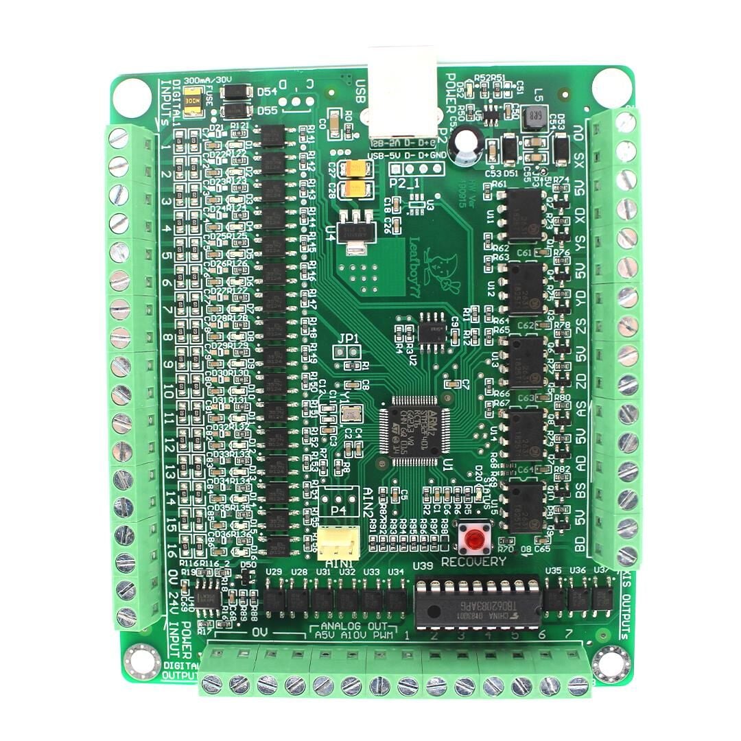 LF77-AKZ250-USB3-NPN 5 Eksen CNC Mach3 Hareket Kontrol Kartı