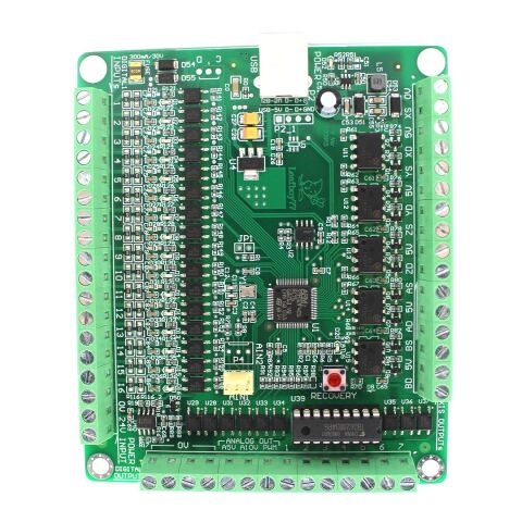 LF77-AKZ250-USB3-NPN 5 Eksen CNC Mach3 Hareket Kontrol Kartı