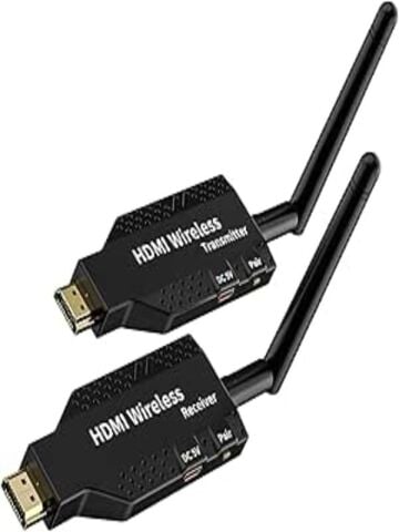 Kablosuz Hdmı Görüntü Aktarma Adaptörü Alıcı Verici 1080P 4K HD Kablosuz HDMI Bağlantı Adaptörü