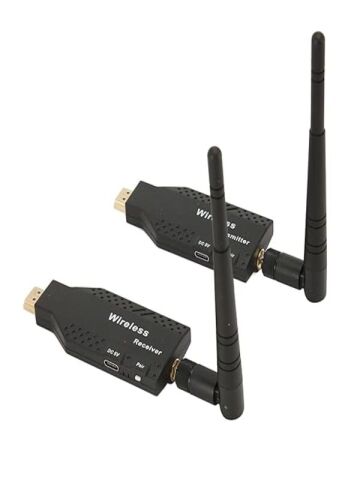 Kablosuz Hdmı Görüntü Aktarma Adaptörü Alıcı Verici 1080P 4K HD Kablosuz HDMI Bağlantı Adaptörü