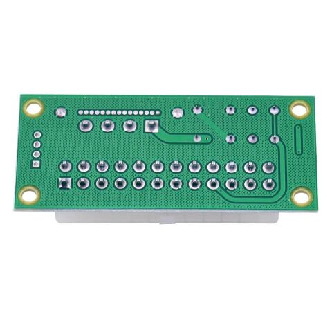 24 Pin to 4 Pin 2 ATX Güç Kaynağı Birleştirici