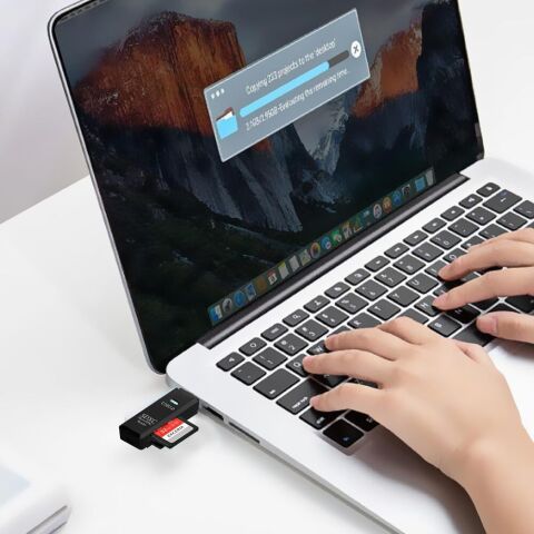 Anunnaki USB 3.0 2‑in‑1 SD TF Kart Okuyucu & Dönüştürücü Hub Veri Aktarıcı Adaptör