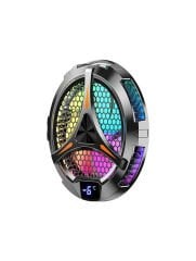 X42 Telefon Tablet Radyatör Soğutucu Rgb Renkli Aydınlatma Manyetik Yarı İletken Soğutma Fanı