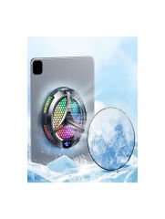 X42 Telefon Tablet Radyatör Soğutucu Rgb Renkli Aydınlatma Manyetik Yarı İletken Soğutma Fanı