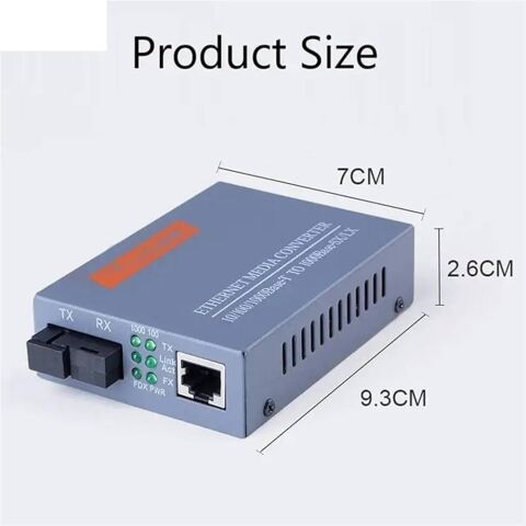 Anunnaki Gigabit Fiber Medya Dönüştürücü  5km HTB-Gs-03a/b 1 Çift Çevirici Ethernet Media Converter