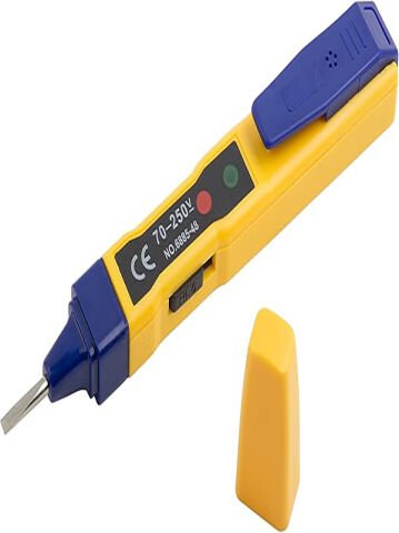 Temassız Kontrol Kalemi Voltaj Dedektörü Kontrol Kalemi Sesli Dedektörlü Voltaj Test Cihazı