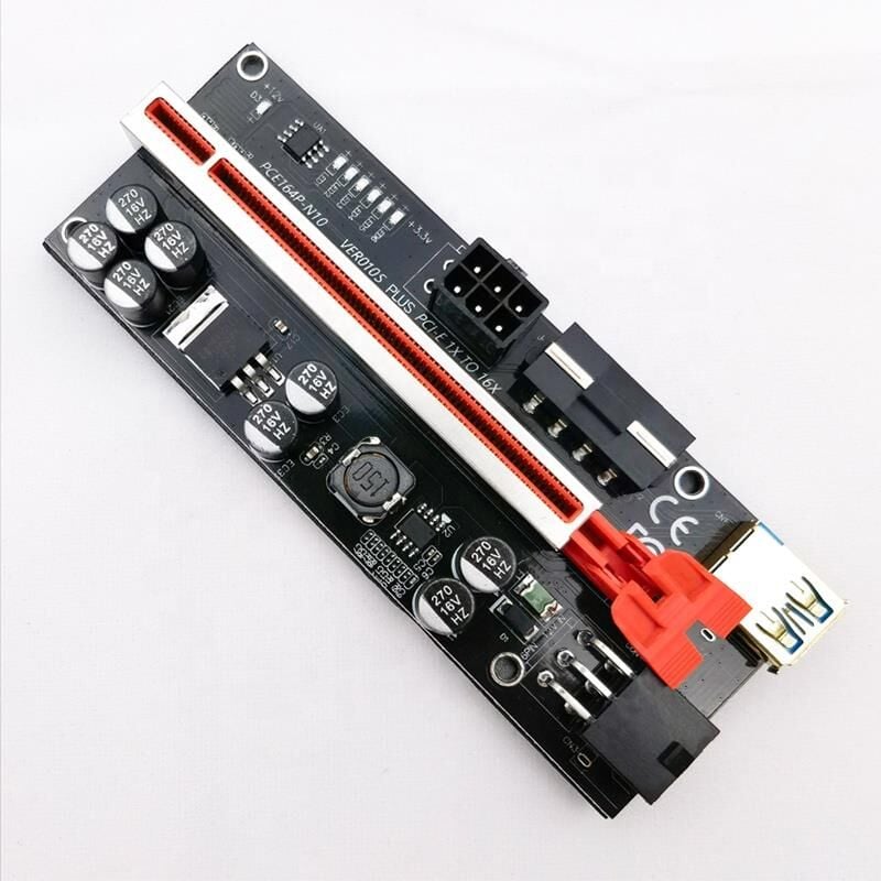 RISER 010s PLUS PCI-e 3.0 x16 Mining Ekran Kartı Çoğaltıcı
