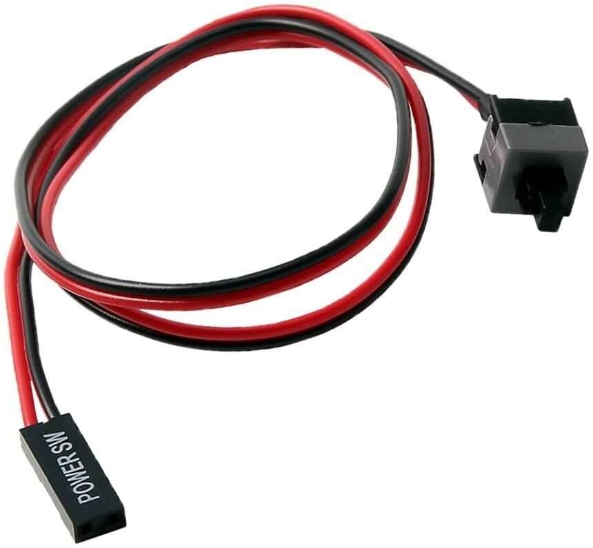 Anunnaki 45CM 2 Pinli PC Anakart Açma/Kapama Butonlu Güç Anahtarı Kablosu