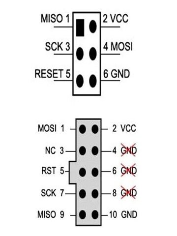 Atmel At Avrısp Avr Isp Usb Programlayıcı Mk2 & Stk500 Avr Studio 4 & 5 & 6 & 7 Destekler