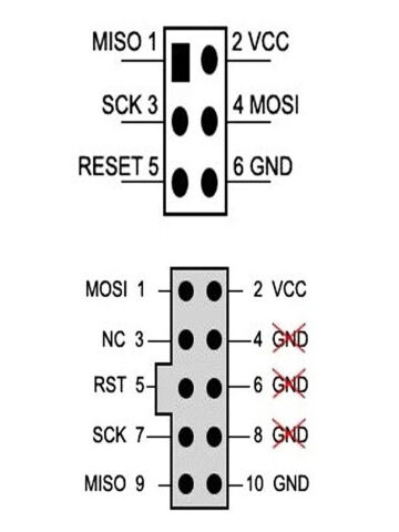 Atmel At Avrısp Avr Isp Usb Programlayıcı Mk2 & Stk500 Avr Studio 4 & 5 & 6 & 7 Destekler