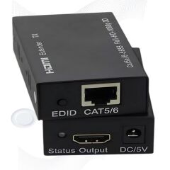 Anunnaki Hdmı Ethernet Extender Uzatıcı Cihaz Rj45 Cat5e Cat6 Full HD 1080p 3D Alıcı Verici 1 Çift