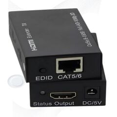 Anunnaki Hdmı Ethernet Extender Uzatıcı Cihaz Rj45 Cat5e Cat6 Full HD 1080p 3D Alıcı Verici 1 Çift