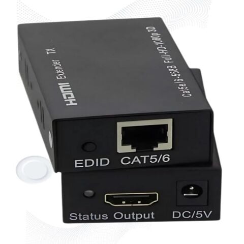 Anunnaki Hdmı Ethernet Extender Uzatıcı Cihaz Rj45 Cat5e Cat6 Full HD 1080p 3D Alıcı Verici 1 Çift