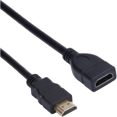 Anunnaki 30 cm HDMI Erkek - Dişi Uzatma Kablosu TV HDMI Kablo Uzatıcı