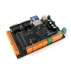 4 Eksen CNC Kontrol Kartı Kiti 100KHz USB Kademe Motoru Kontrolörü Kesme Panosu + USB Kablosu + CD