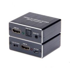 Anunnaki HDMI + Audio Out Ayırıcı Extractor Converter SPDIF Toslink Optik 3.5mm Ses Çıkışlı 4K