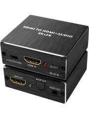 Anunnaki HDMI + Audio Out Ayırıcı Extractor Converter SPDIF Toslink Optik 3.5mm Ses Çıkışlı 4K