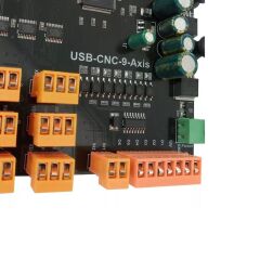 AN5490 9 eksen CNC Mach3 Kontrol Kartı 100KHz Motoru Kontrolörü Kesme Panosu + USB Kablosu + CD