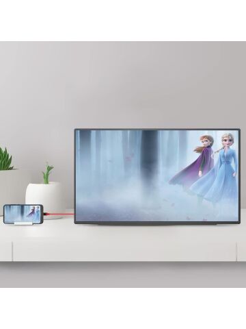 AN2260 Type-c to Hdmi IOS Android Tablet Pc Telefon Tv Usb-C 4K HDMI Görüntü ve Ses Aktarım Kablosu