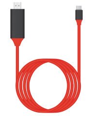 AN2260 Type-c to Hdmi IOS Android Tablet Pc Telefon Tv Usb-C 4K HDMI Görüntü ve Ses Aktarım Kablosu